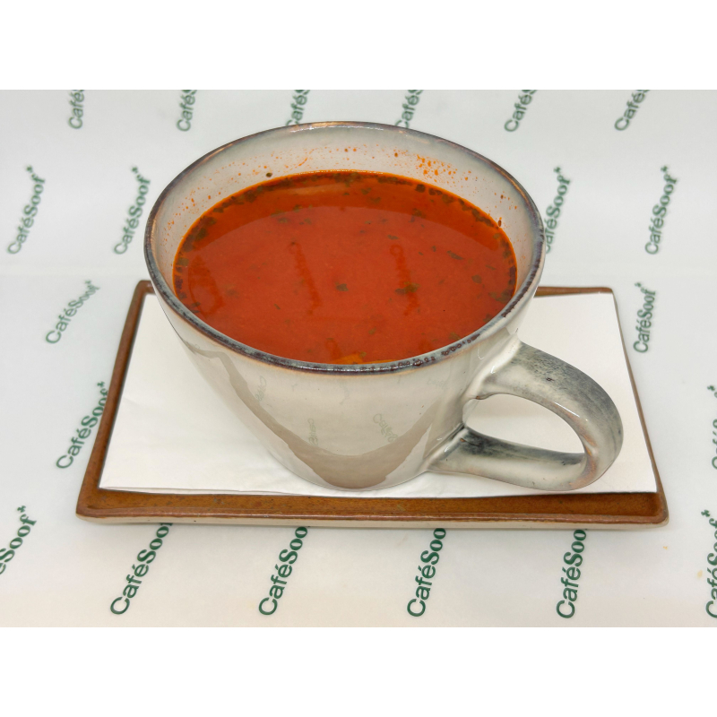 Kikkererwtensoep met harissa