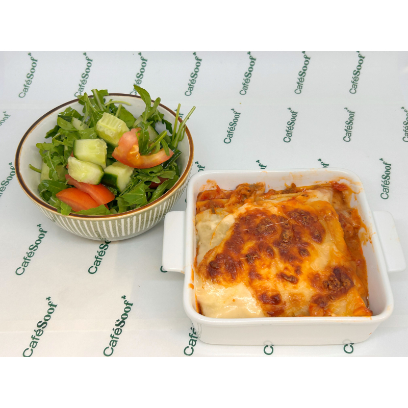Lasagne Bolognese, ook VEGA verkrijgbaar!