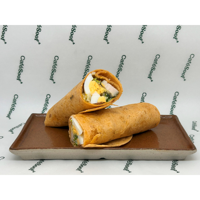 Ceasar Wrap Gegrilde Kip